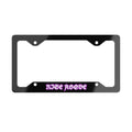 Metal License Plate Frame "Rise Above"