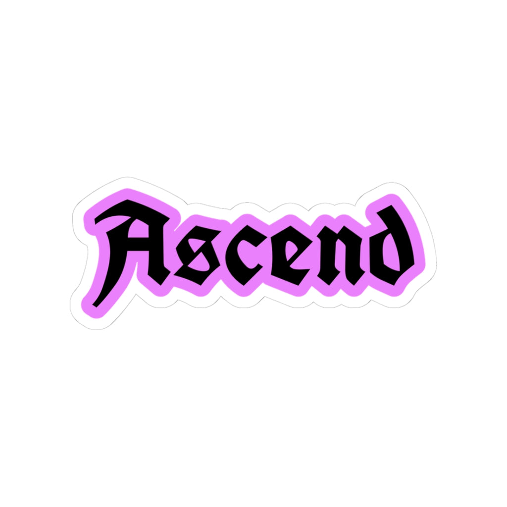 Ascend Sticker/Purple and Black