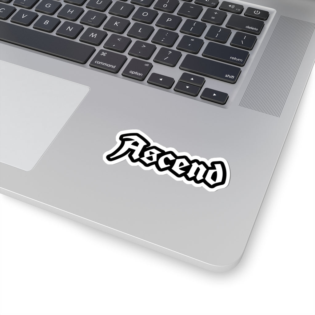 Ascend Sticker/White and Black