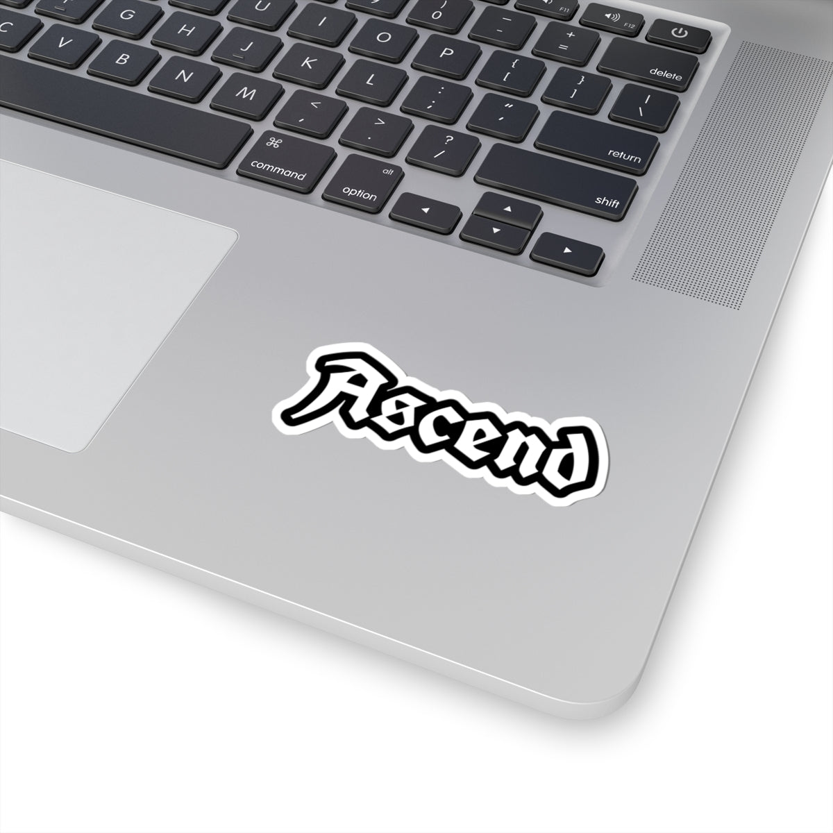 Ascend Sticker/White and Black