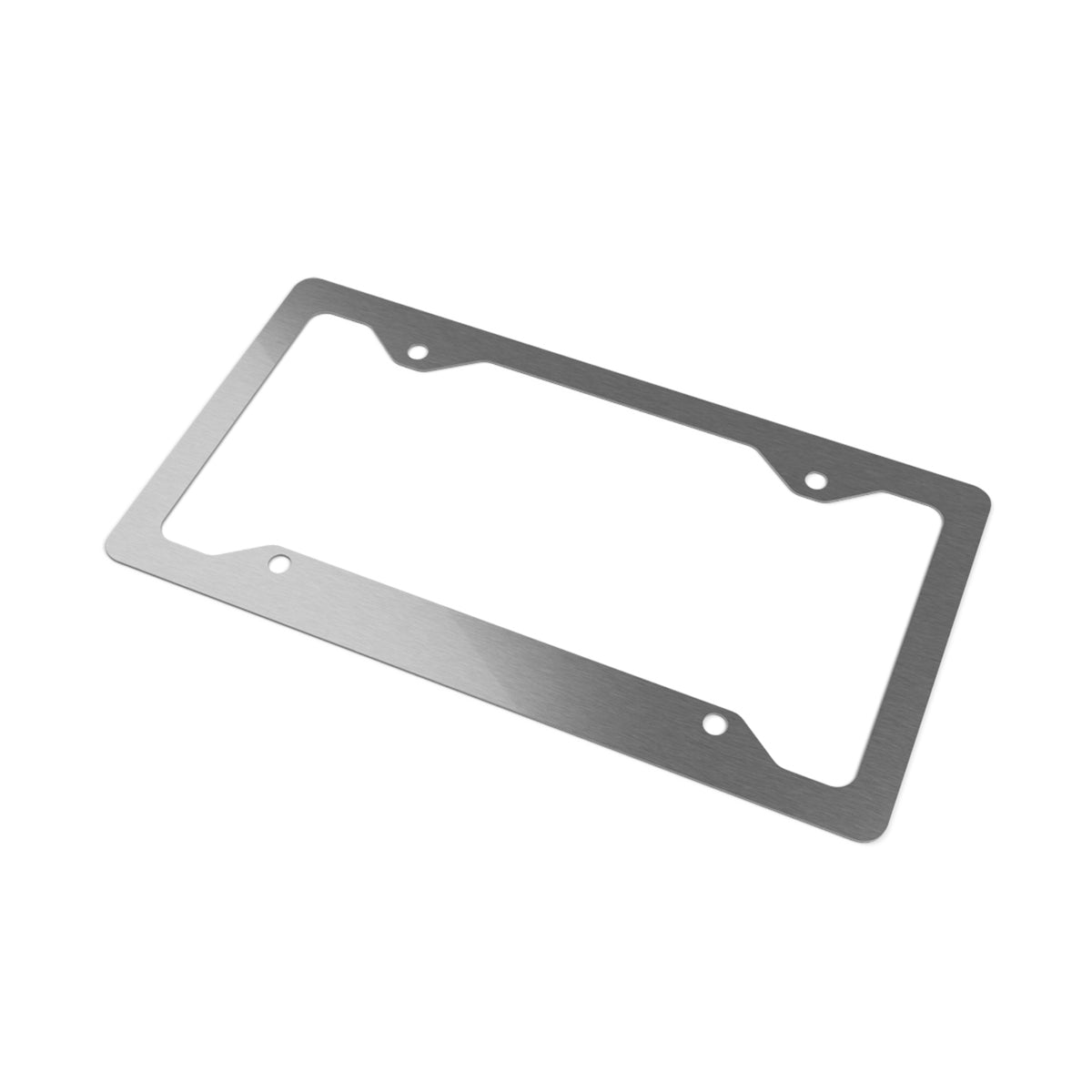 Metal License Plate Frame "Rise Above"